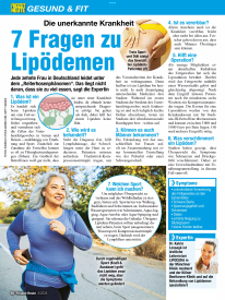 Lipocura Interview Freizeit Heute April 2024 7 Fragen zum Lipödem